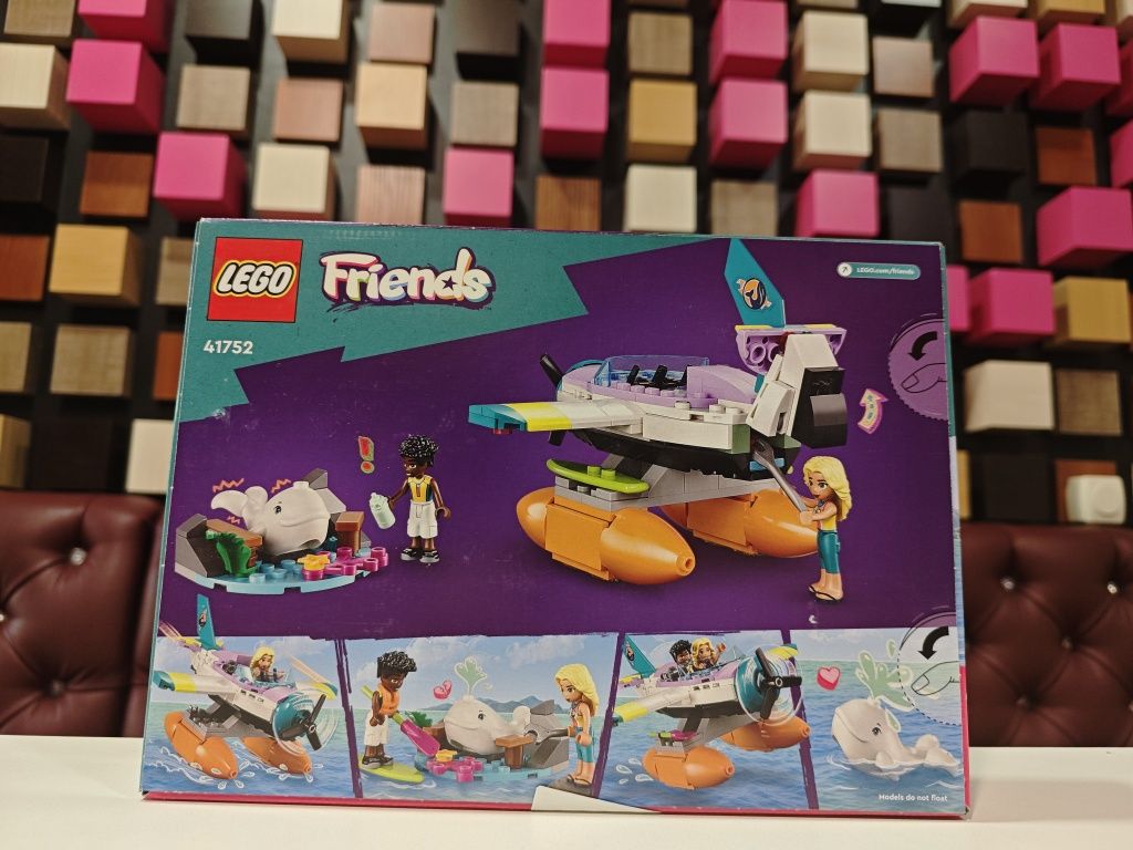 Конструктор LEGO Friends 41752 Рятувальний гідроплан (203 Деталі)