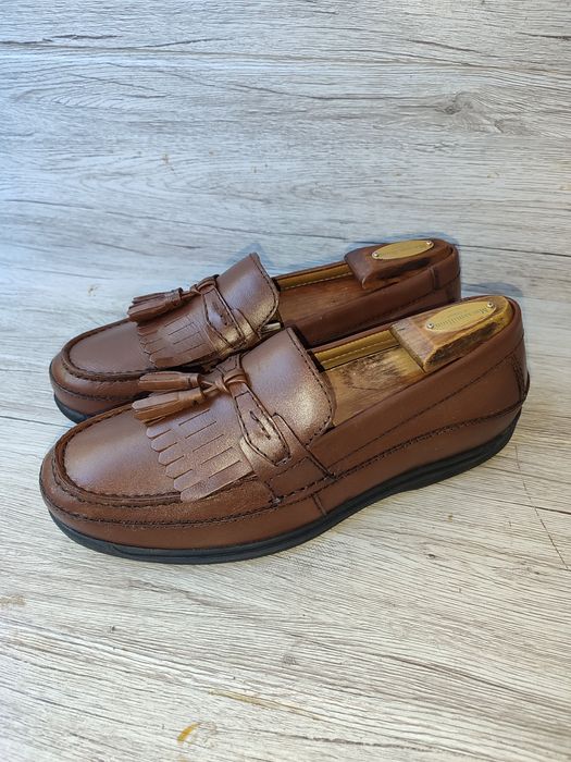 Dockers 43р туфли мужские лоферы  мокасины Новые кожаные Индия