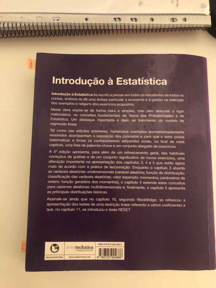 Livro - Introdução à Estatística