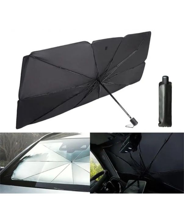 Солнцезащитный зонт на лобовое стекло в авто для защиты от солнца