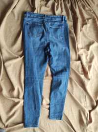 294. Spodnie jeansy skinny wysoki stan George r. 42 r. 14 pas 85cm