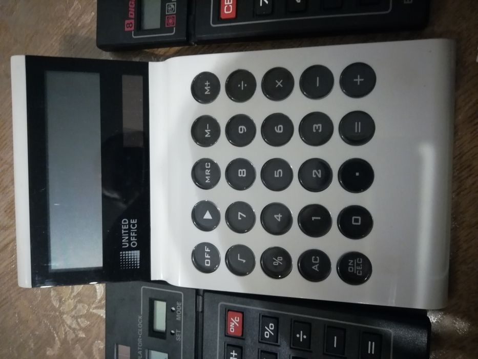 6 Máquinas  Calculadoras Novas Diversas