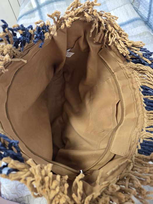 Сумка плетена літня