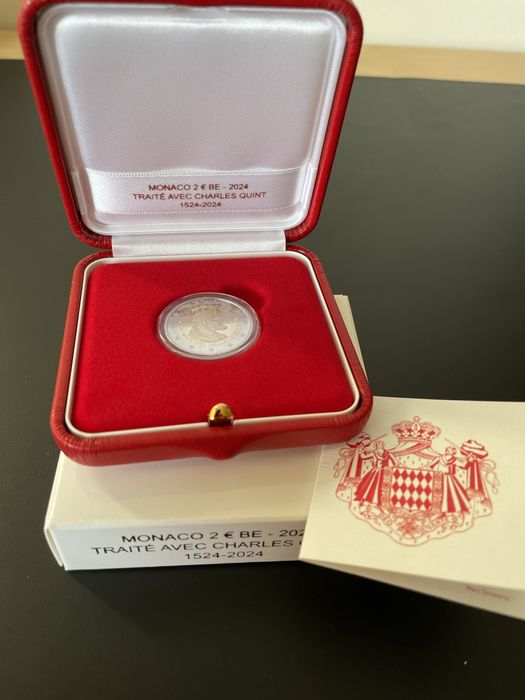 Moeda 2€ proof Monaco