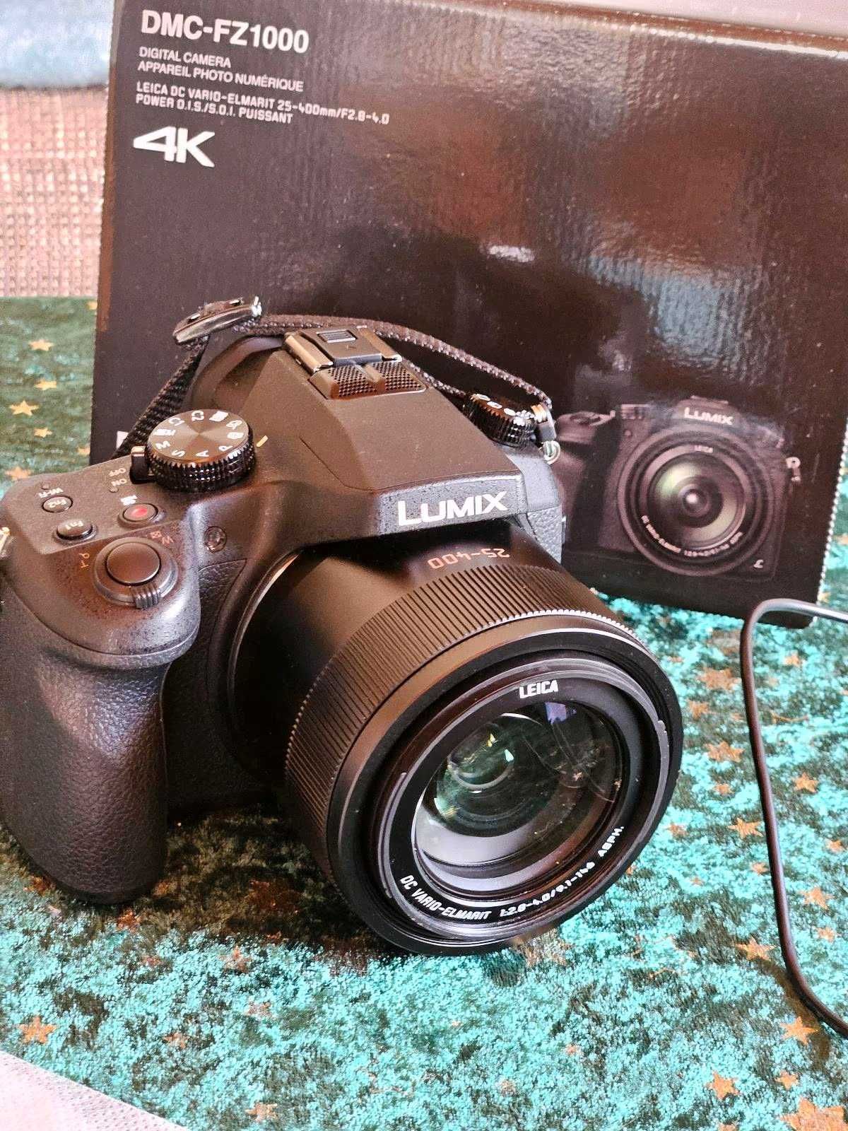 Panasonic Lumix DMC-FZ1000 – stan jak nowy, użyta 6 razy