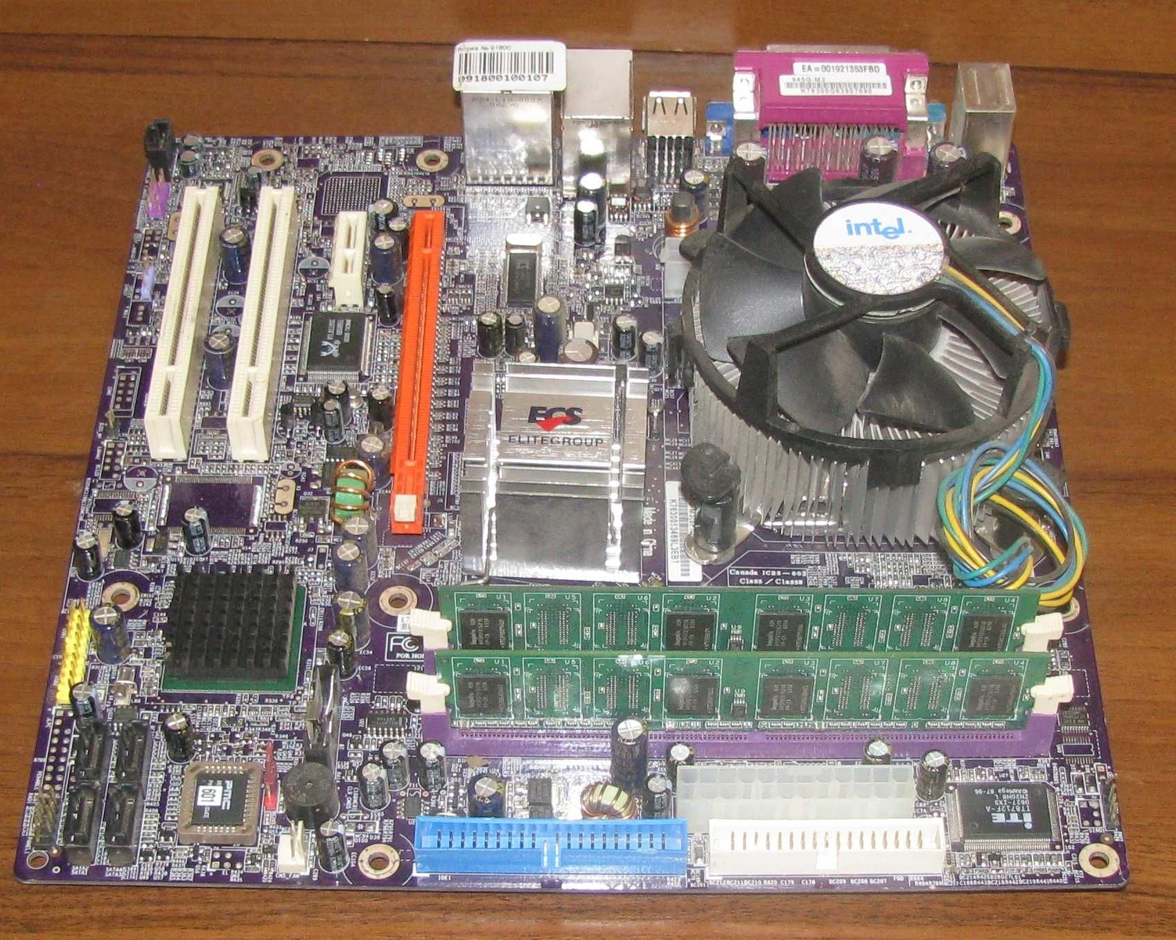 Плата материнская ESC 945g-m3 rev 3.0