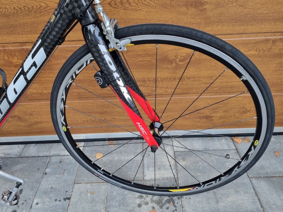 Rower szosowy kolarka szosa Look 565 klasyk karbon Ultegra Mavic