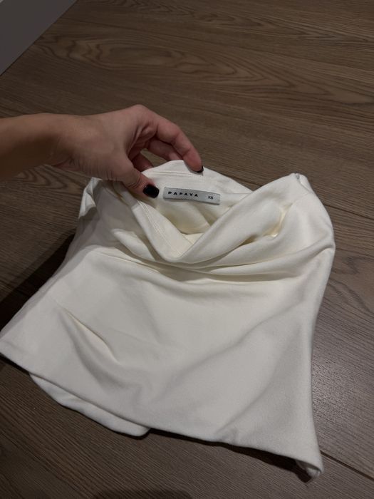 Белый топ papaya