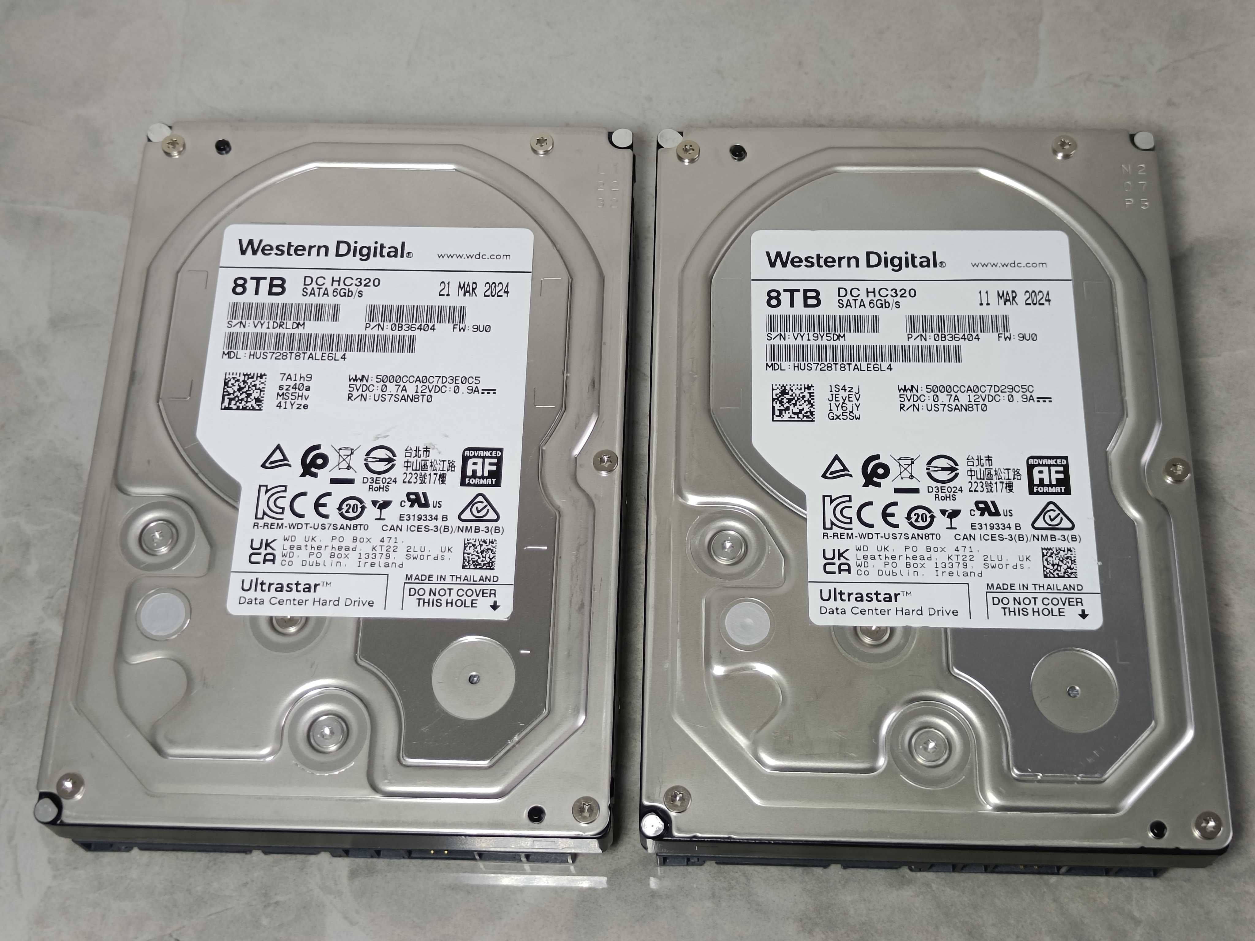 Хард диск HDD Hard WD 8TB DC HC320 7200RPM HUS728T8TALE6L4 2024 РОКУ!