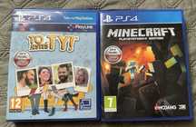 To jestes ty! i Minecraft Ps4 Edition.  Zestaw ps4, polskie wydania.