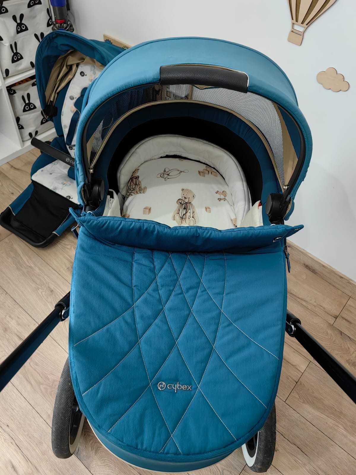 Wózek Cybex Priam 2w1 – gondola + spacerówka, bardzo dobry stan