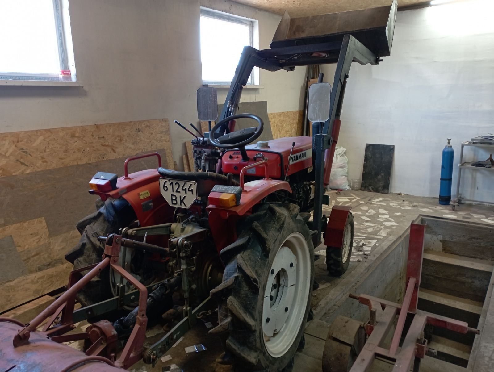 Міні-трактор  YANMAR YM1700