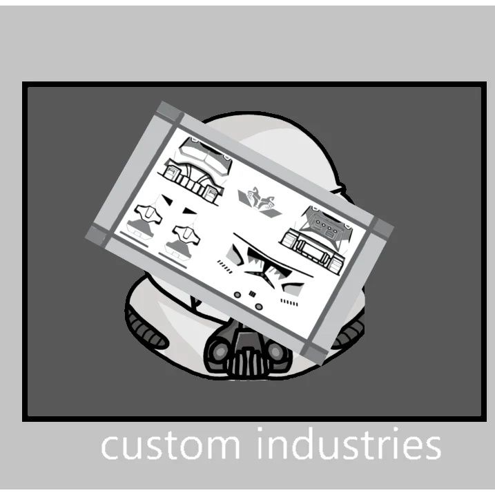 Kalkomania custom industries 104th