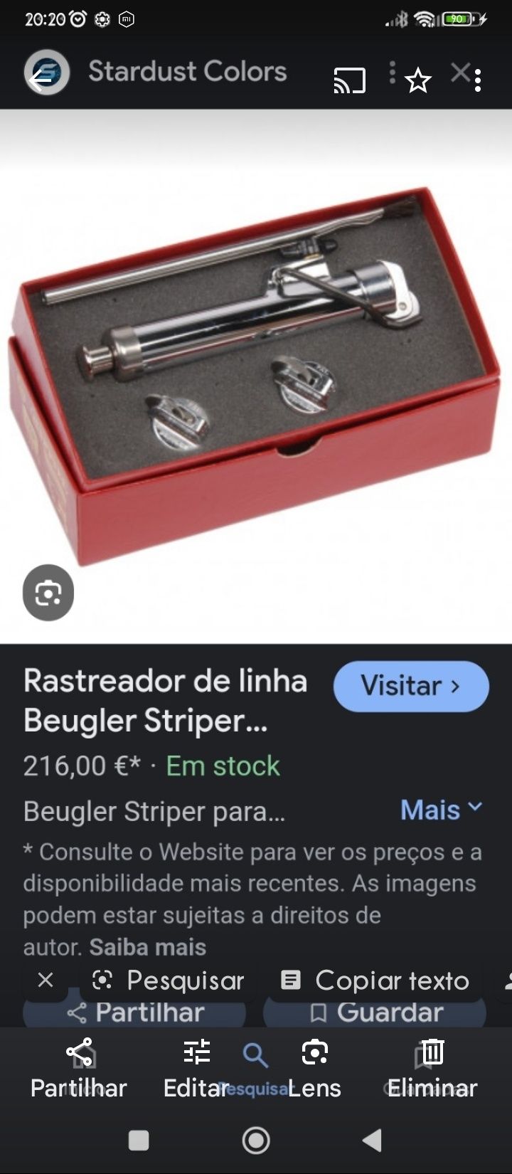 Beugler e dois pincéis pinstriping MACK