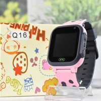 Дитячий годинник Smart Baby Watch Q16 Рожевий