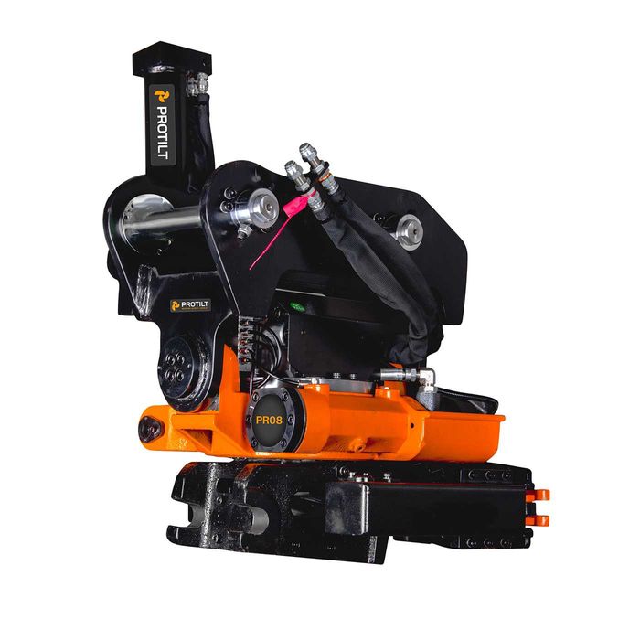 Tiltrotator PROTILT PR08 – z chwytakiem, złącze S40