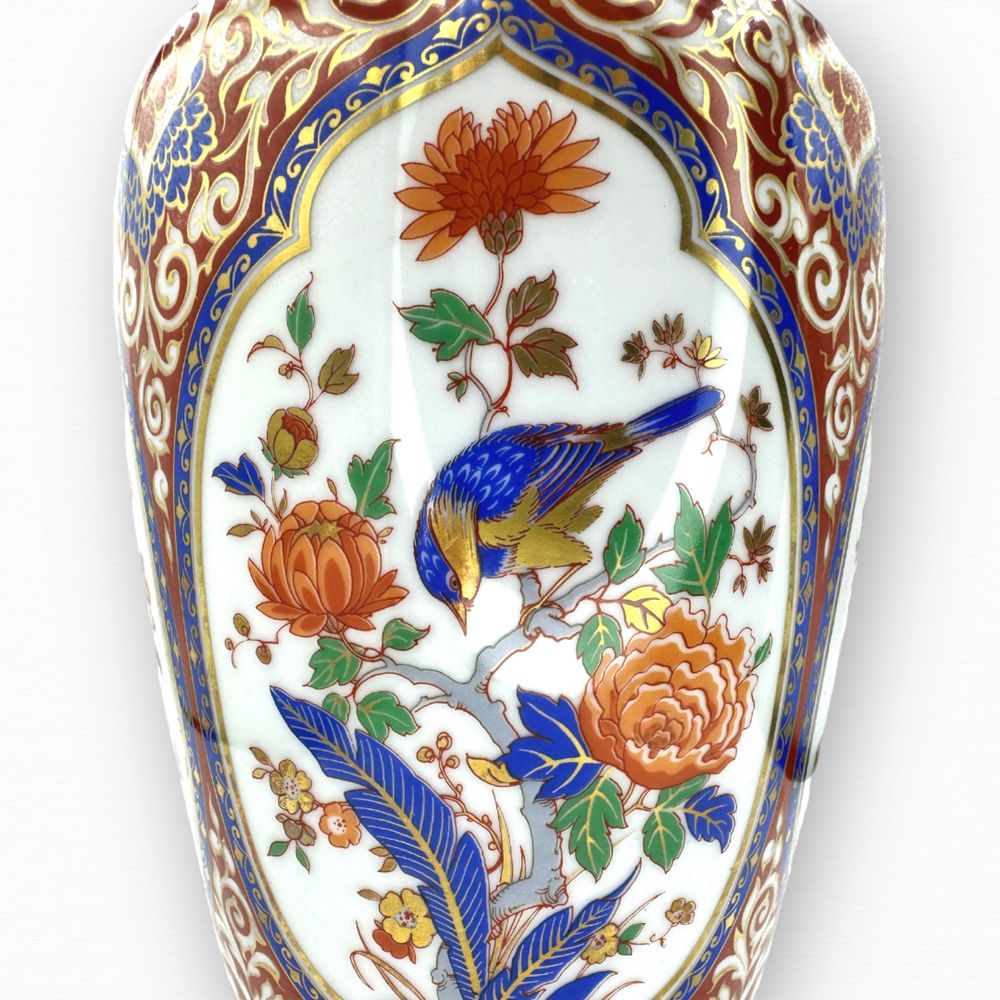 Amfora wazon Ak Kaiser kolekcja Ming bogato zdobiona kwiaty