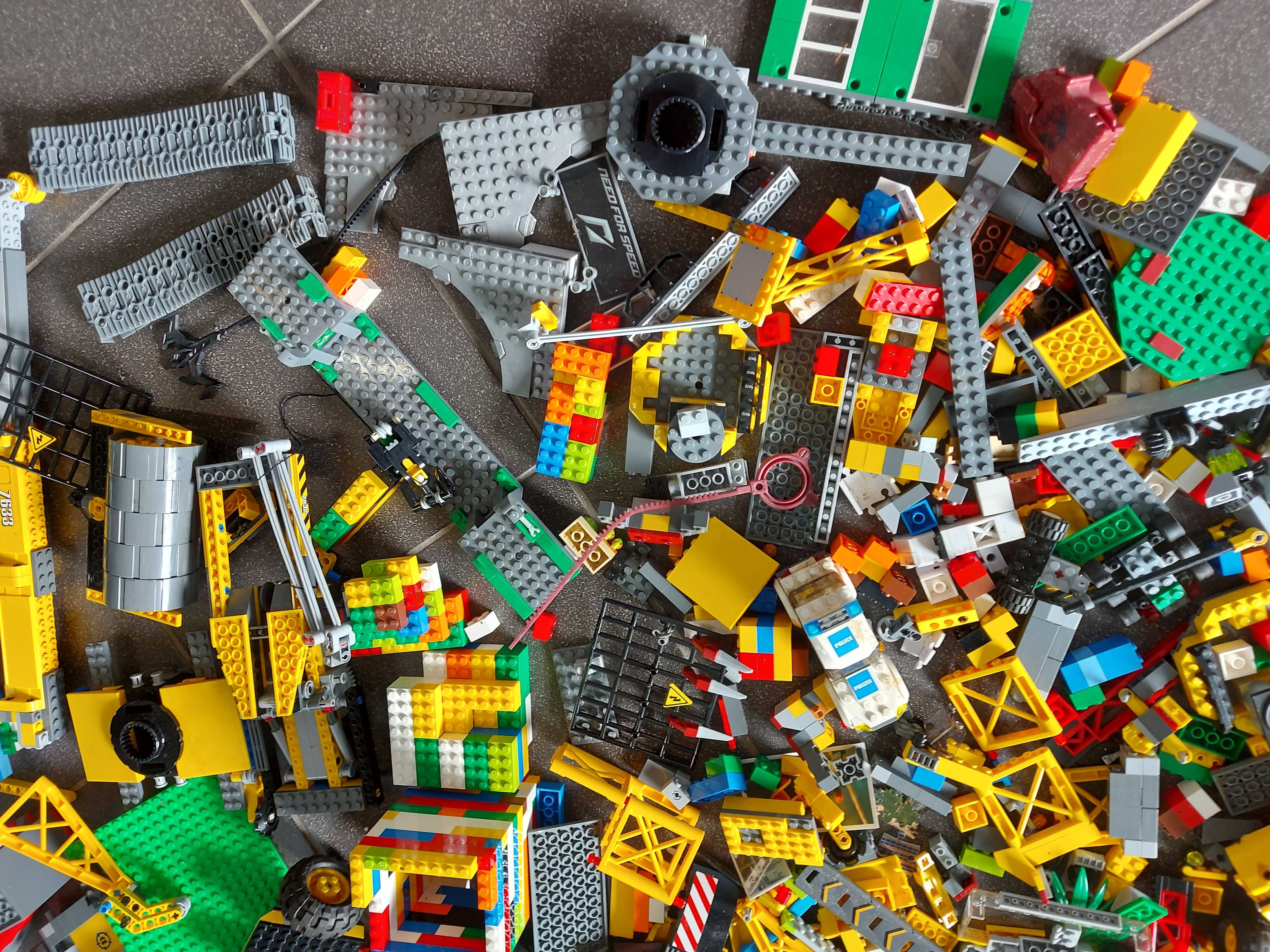 LEGO Technics, City 7633 ,Dino 5887 i inne klocki 6,3 kg
