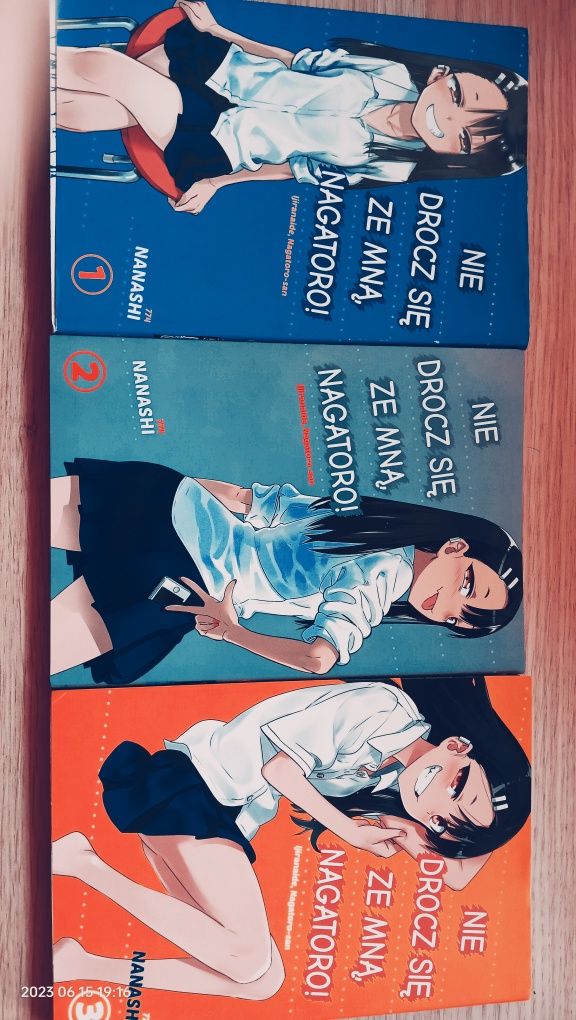 Manga Nie drocz się ze mną Nagatoro, tom 1-3