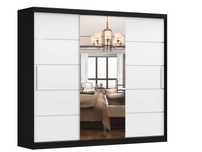 Szafa Przesuwna ALBA 250cm + lustro - od producenta Idźczak Meble