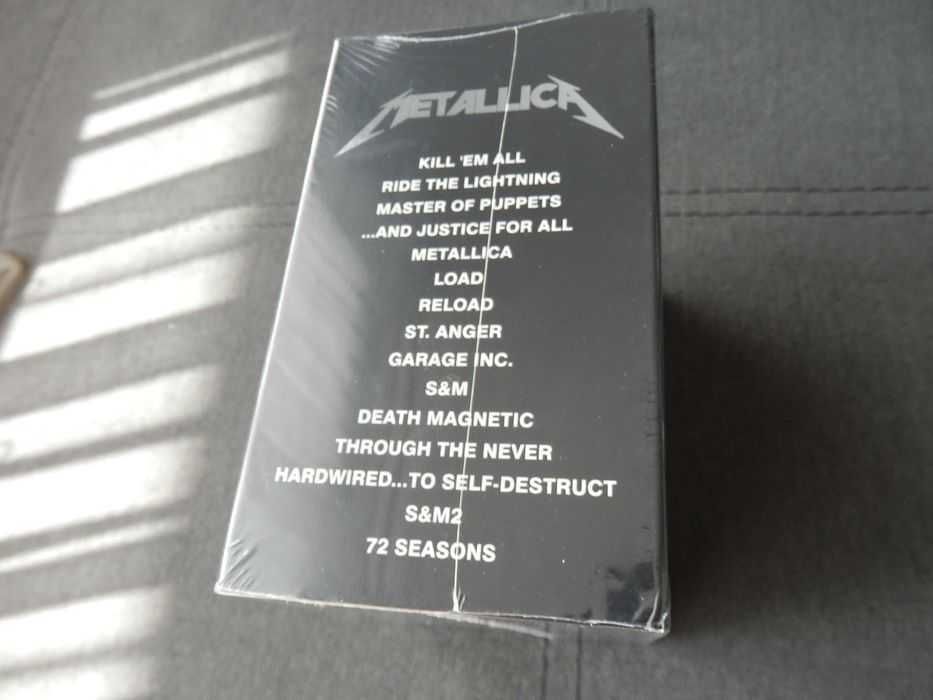 BOX METALLICA zestaw kolekcja 15 albumów dyskografia FOLIA