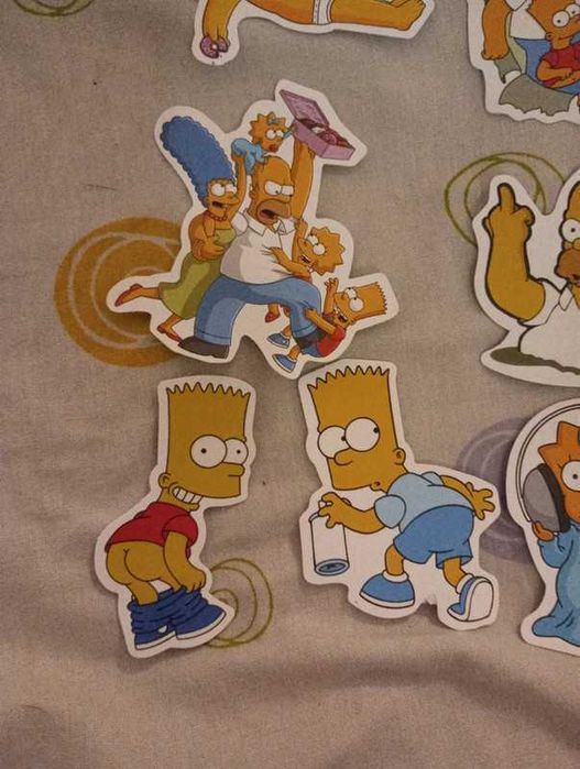 Simpsons Stickers