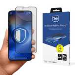 Szkło hartowane 3mk Hardglass Matt Max Privacy na Apple iPhone 13/13 P
