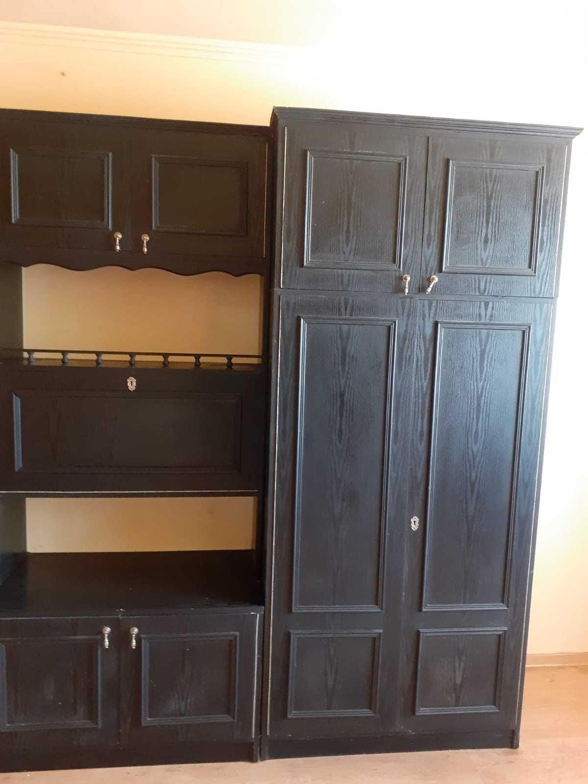 Czarne meble używane stan dobry