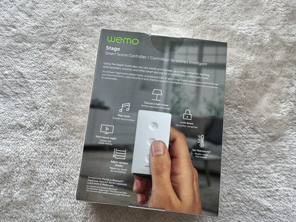 Wemo Stage pilot kontroler Aple Homekit