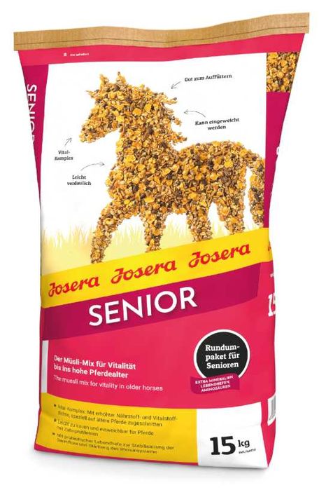 Josera Senior Mieszanka musli dla starszych koni 15kg