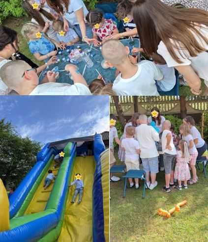 wynajem, dmuchaniec, dmuchana zjeżdżalnia, animacje, piknik, festyn