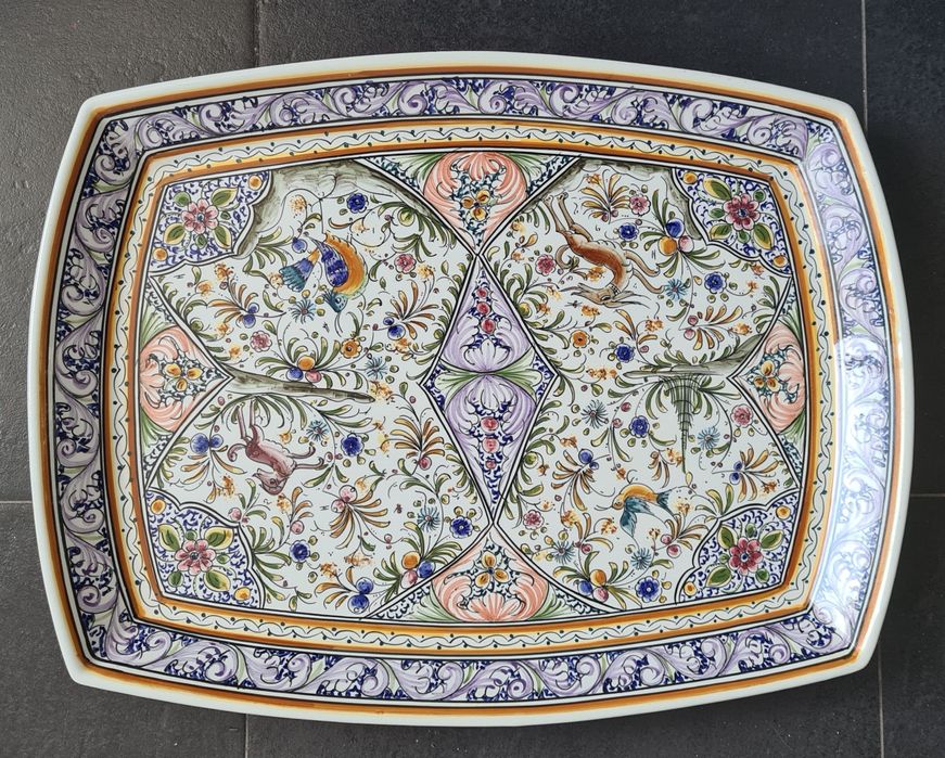 Travessa, Cerâmica de Coimbra