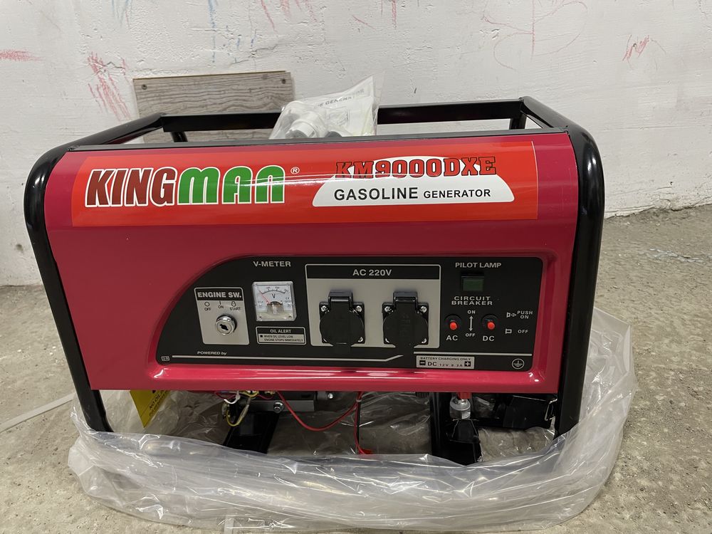 Бензиновий генератор kingman KM 9000 3.2 3,5 кВт