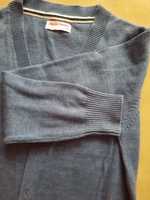 Niebieski chłopięcy sweter wizytowy 5-10-15 rozmiar 146