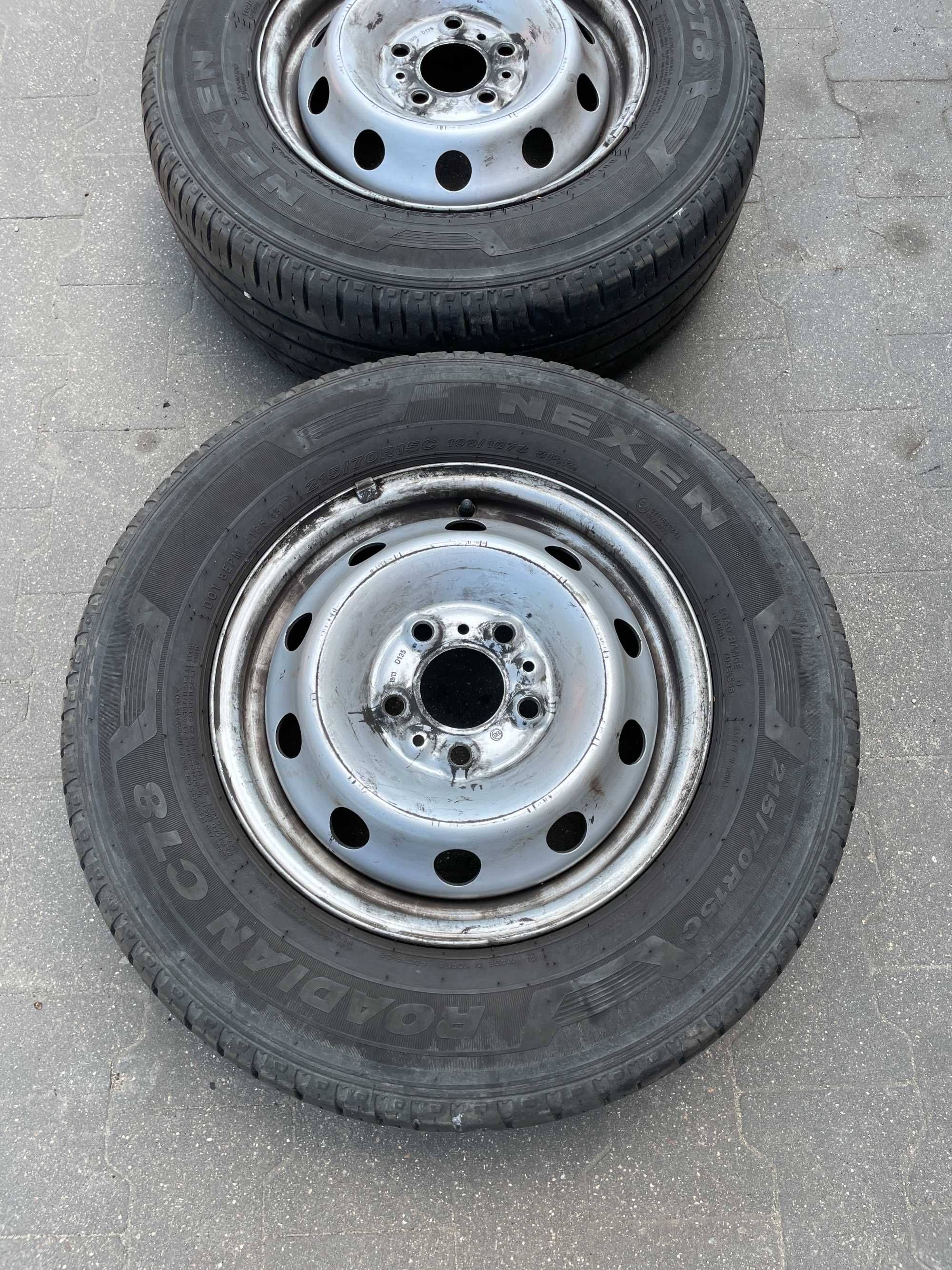 Okazja oryginalne koła letnie Fiat Ducato Boxer Jumper 6x15 ET68 5x118