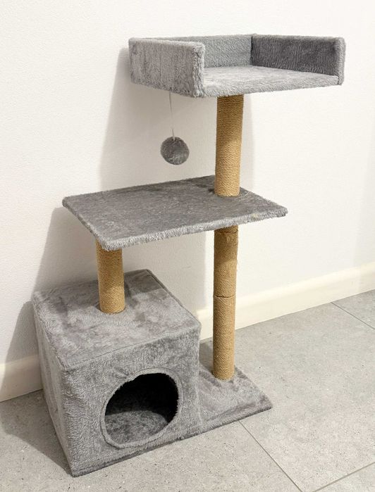 DOMEK / DRAPAK dla kota, wysokość 86 cm