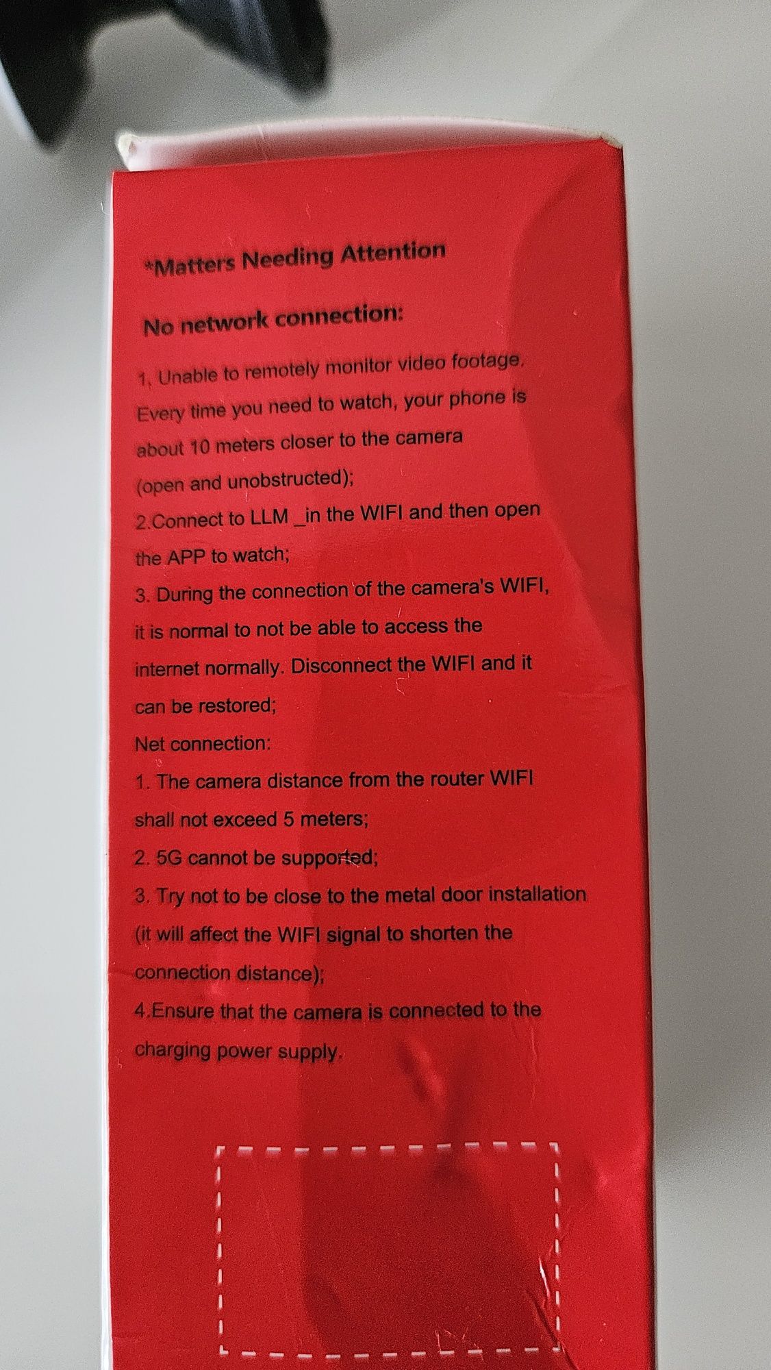 Mini câmara vigilância Wi-Fi