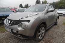 Nissan Juke 2014r, 1.5DCI, Uszkodzony tył, Jeździ.