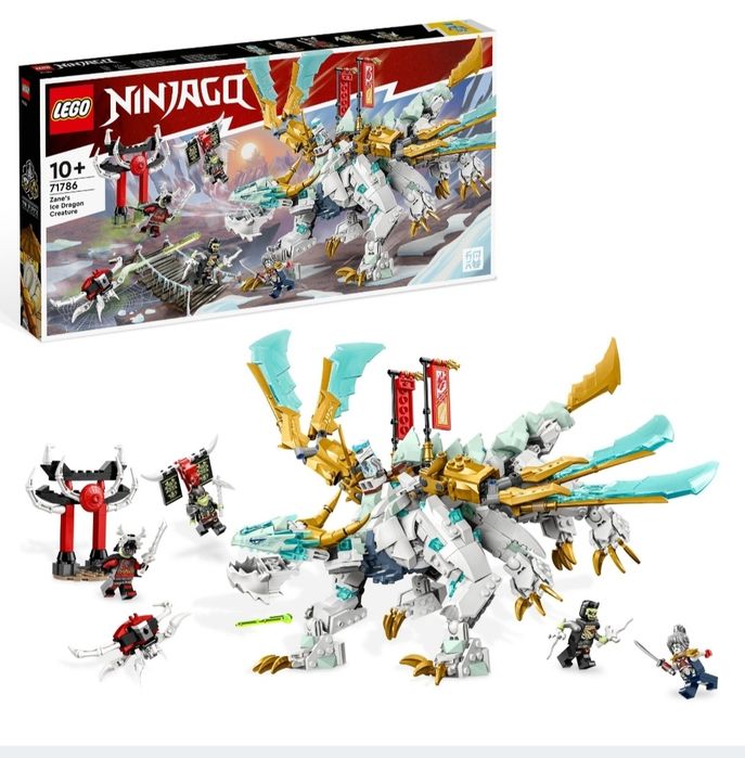 LEGO Ninjago Lodowy smok Zane’a 71786 nowe