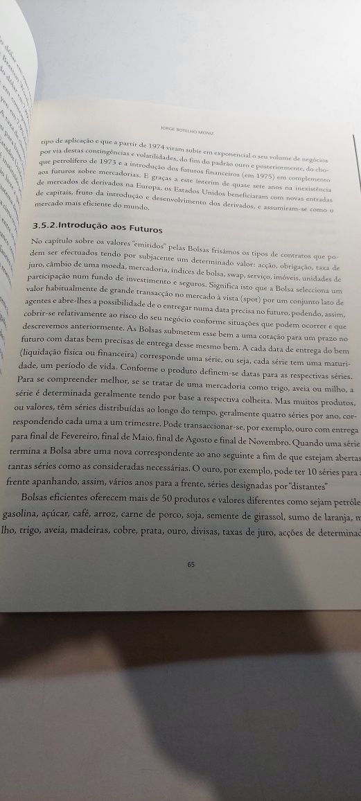 Guia de Bolsa, Introdução ao Mercado de Capitais - Jorge Botelho Moniz