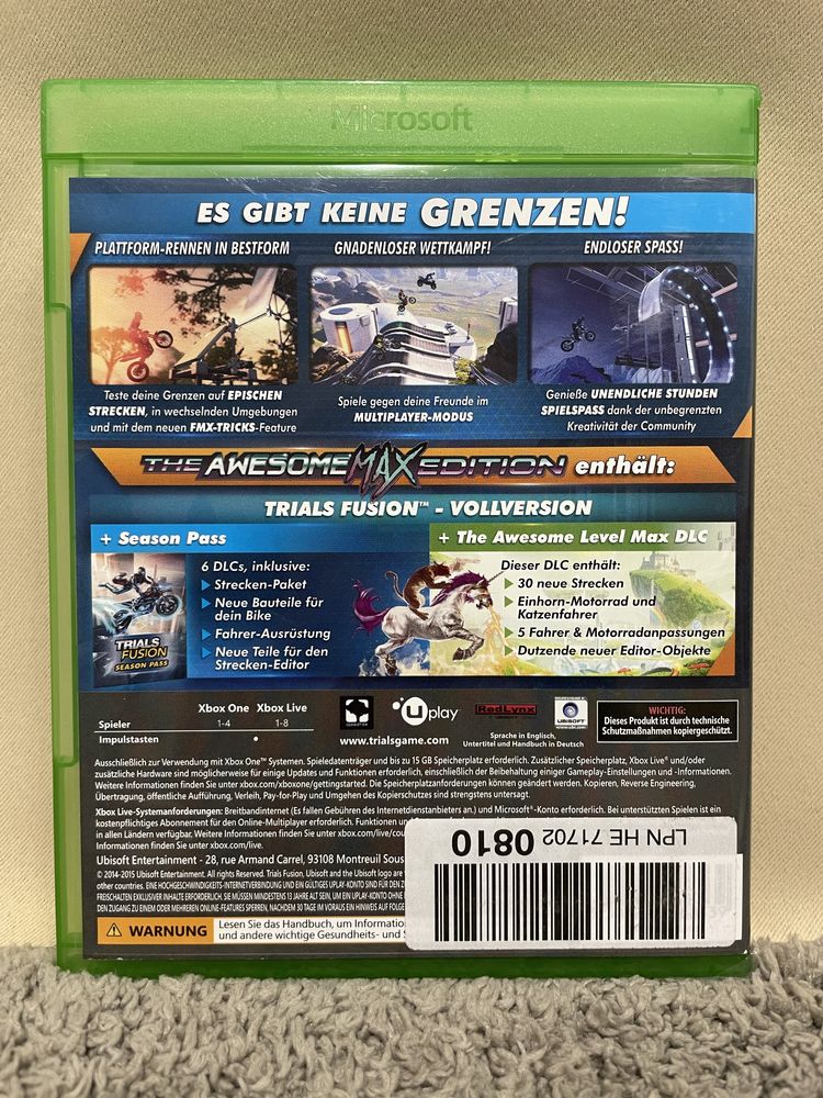 Trials Fusion The Awesome Max Edition na konsolę Xbox One