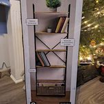 Nowy regał na książki w stylu loft 176x60x28
