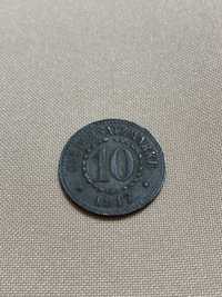 Moneta 10 Geldersatzmarke 1917 r. - Posen