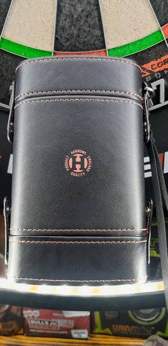 Etui na lotki dart harrows skórzane