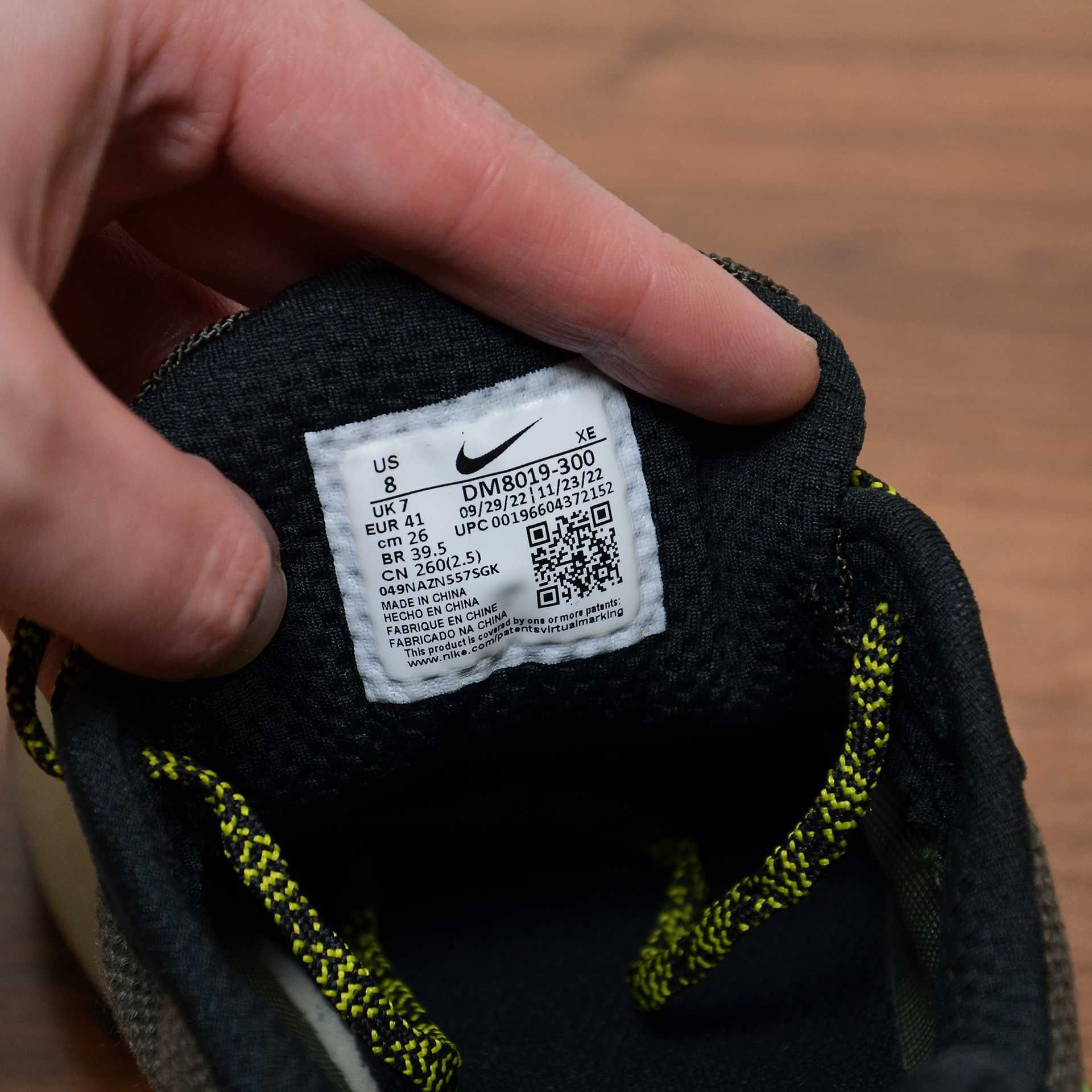 Nike ACG Lowcate Black Moss кроссовки оригинал 41 / 26см