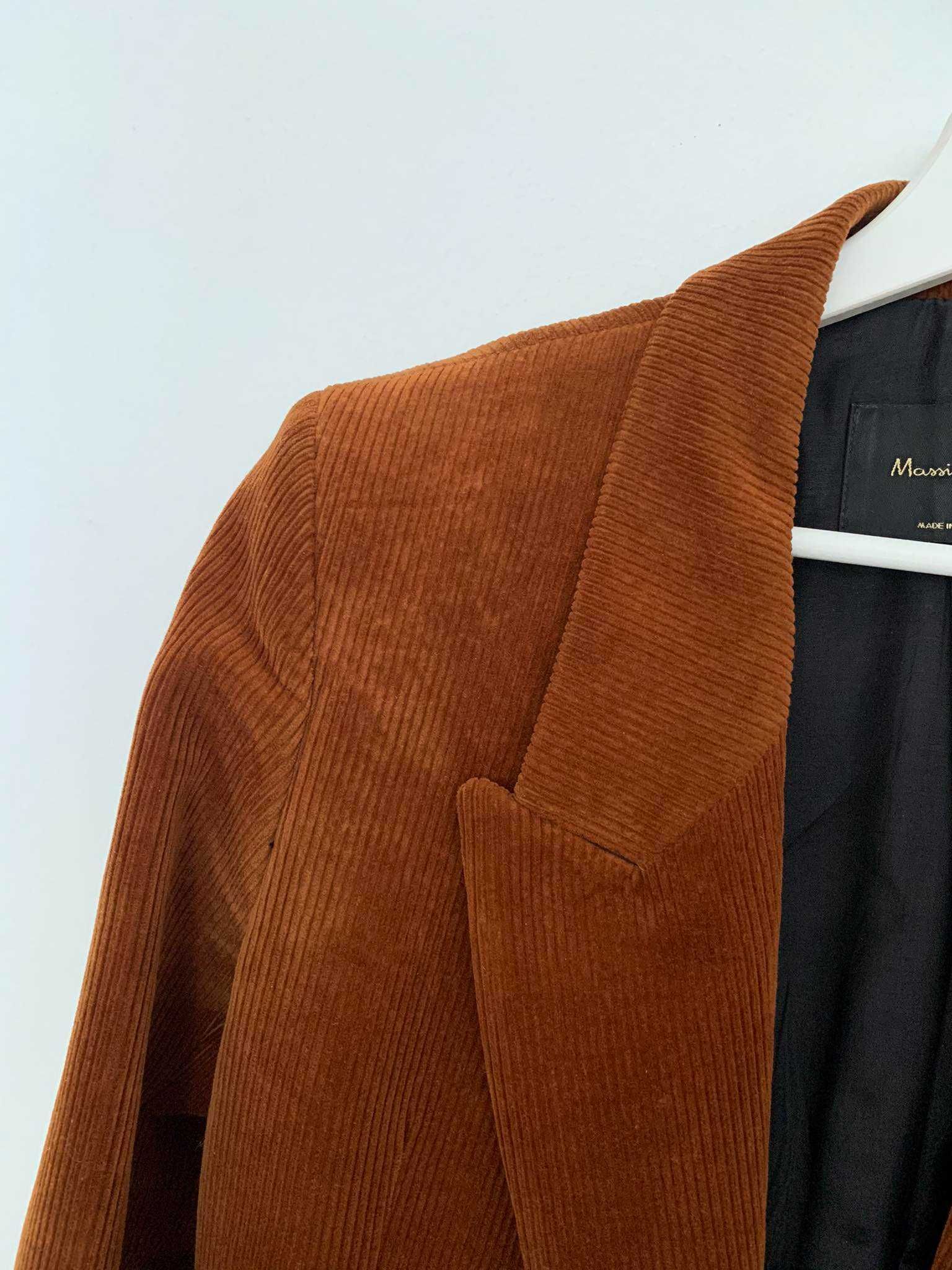 Sztruksowa marynarka Massimo Dutti