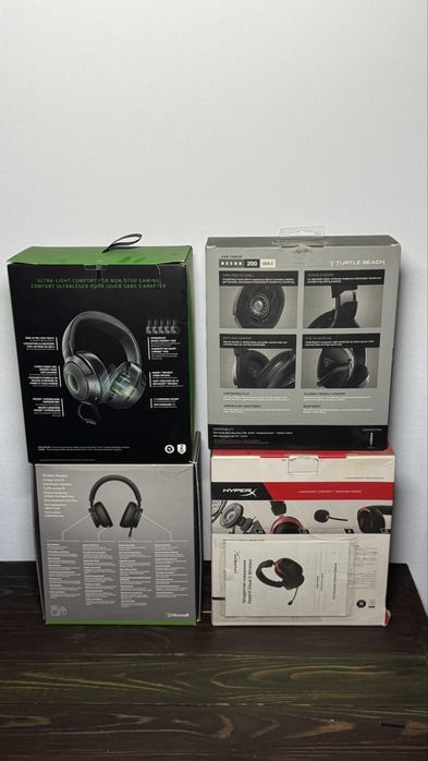 Ігрова гарнітура для pc xbox playstation platinum razer cloud turtle