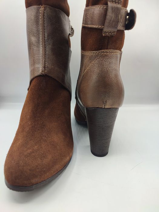 Buty damskie skórzane NOWE 40