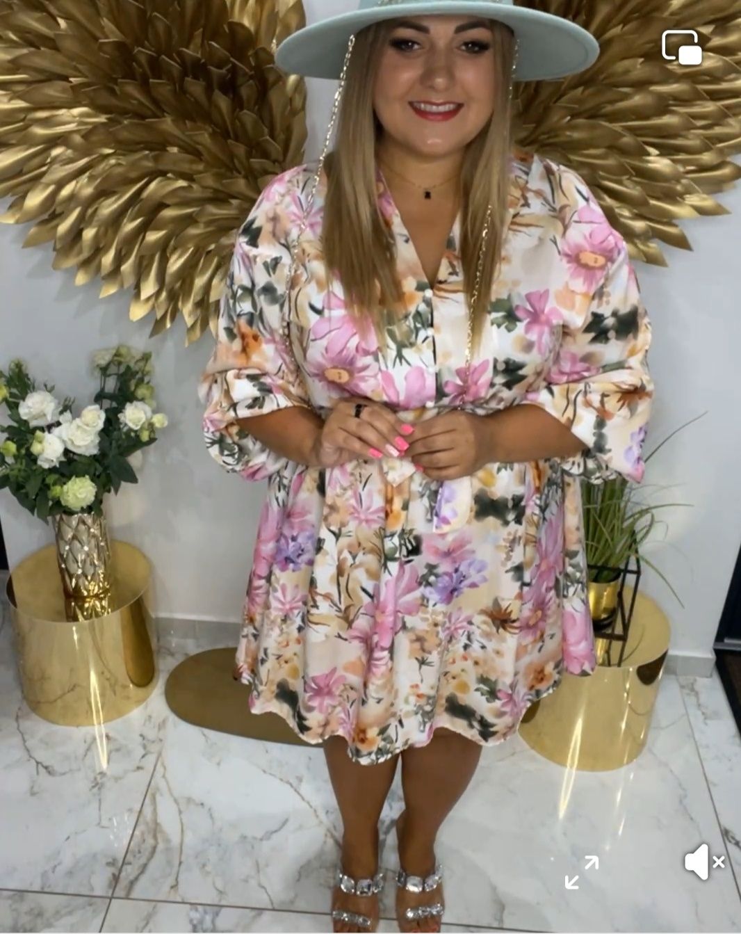 Piękna sukienka plus size nowa