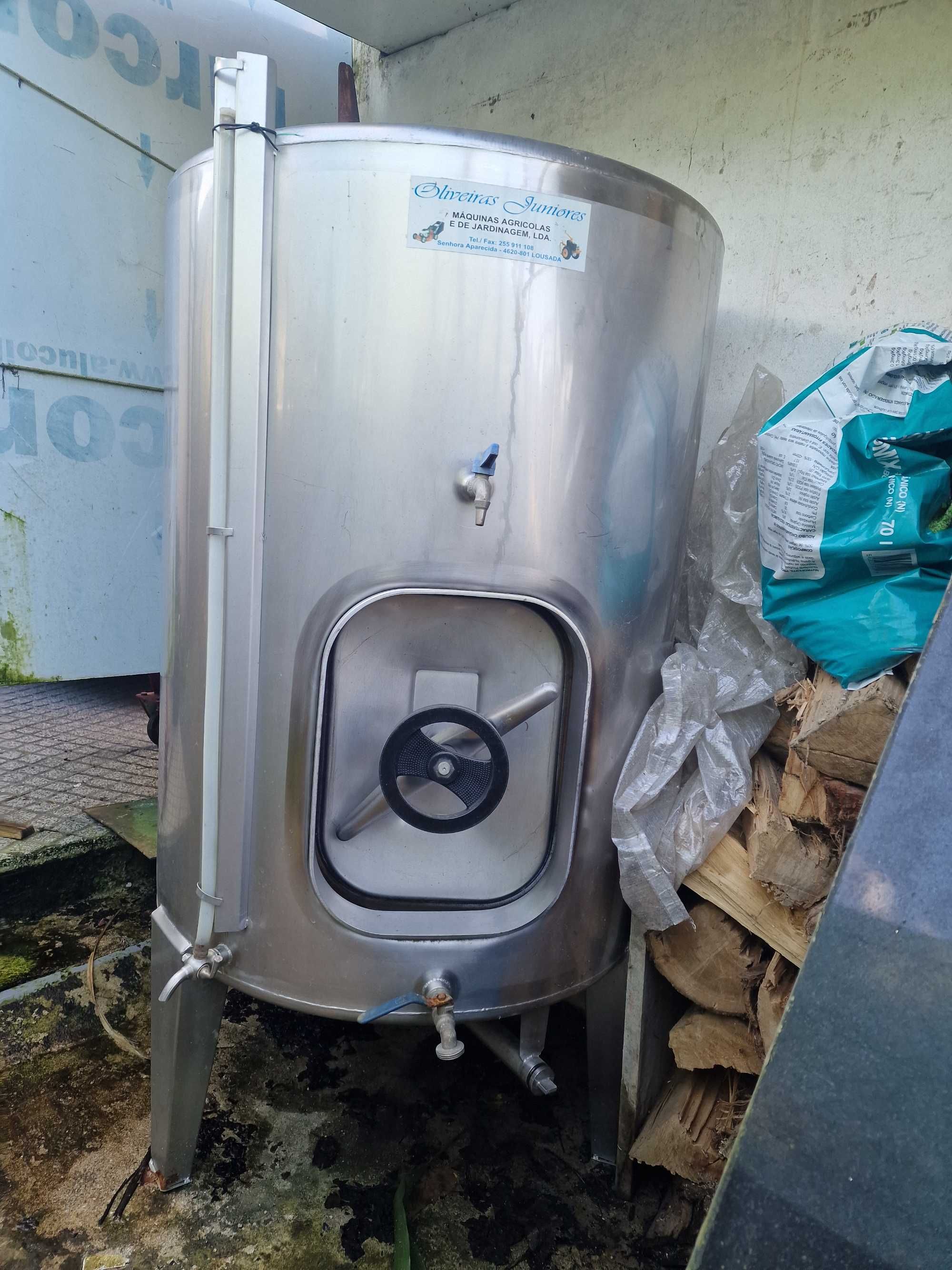 Cuba em inox de 500L
